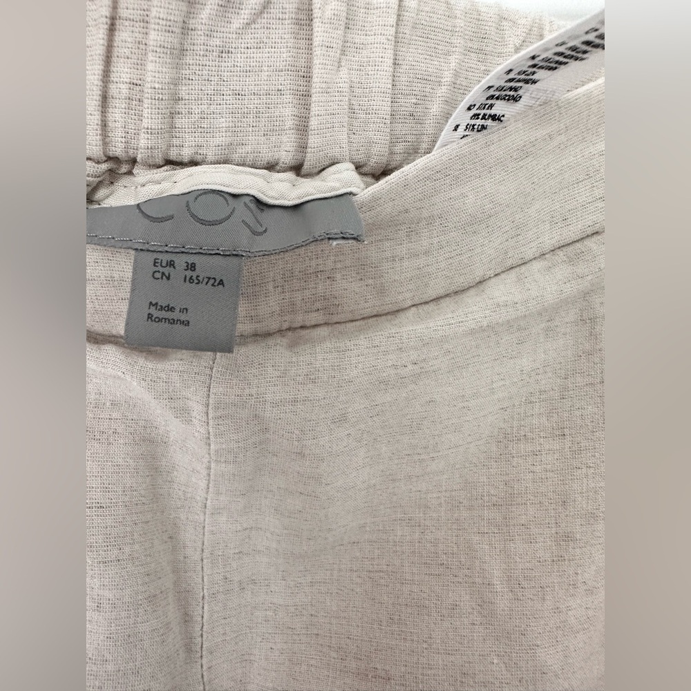 COS Cotton-Linen Trousers - Picture 6 of 16